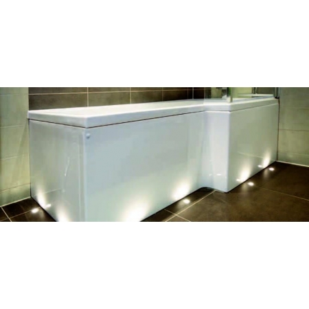 Marker LED  1 Watt 350mA 6-kąt IP68 biały 6000K