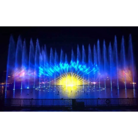Pierścień ring LED do fontann posadzkowych  PHJ-FL220-2 9 / 12 / 18 Watt dowolny kolor + RGB