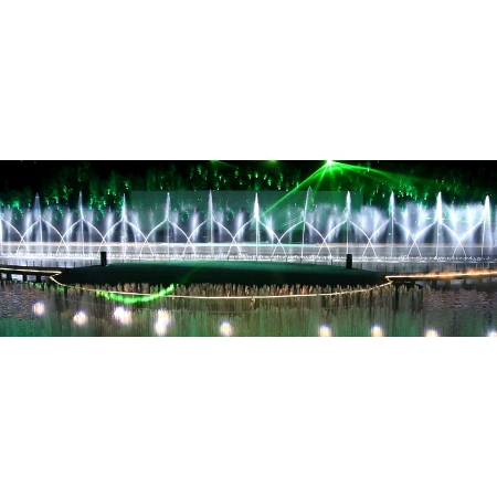 Pierścień ring LED do fontann posadzkowych  PHJ-FL220-2 9 / 12 / 18 Watt dowolny kolor + RGB