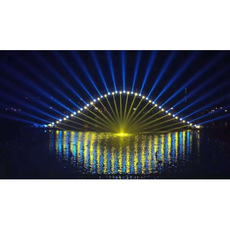Pierścień ring LED do fontann posadzkowych  PHJ-FL145 6 / 9 / 15 Watt dowolny kolor + RGB