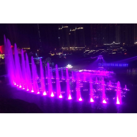 Pierścień ring LED do fontann posadzkowych  PHJ-FL220-2 9 / 12 / 18 Watt dowolny kolor + RGB