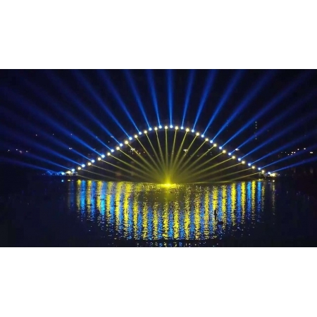 Pierścień ring LED do fontann posadzkowych  PHJ-FL220-2 9 / 12 / 18 Watt dowolny kolor + RGB
