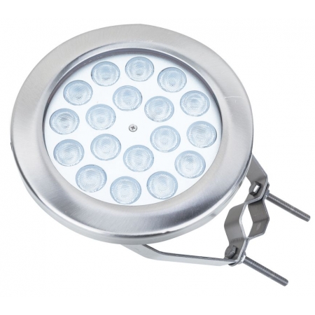 Reflektor podwodny LED  PXYH170G 12 / 15 / 18 / 27 / 36 Watt, dowolny kolor + RGB  IP68 stal nierdz.