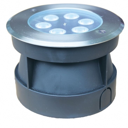 Oprawa LED  PXYH150GM  5 / 6 Watt dowolny kolor+ RGB IP68 stal nierdz.